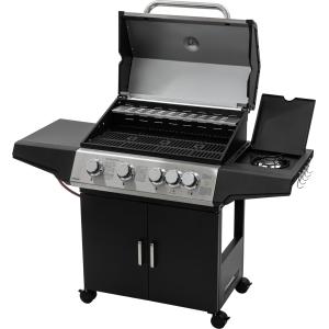 GRILL GAZOWY CZARNY 4+1 40212