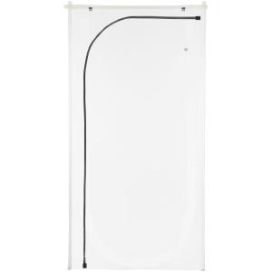 FOLIE CORTINĂ UȘĂ CU FERMOAR TIP-L 41318