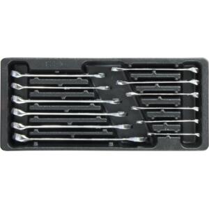 12 PCS TOOL TRAY COMBINATION SPANNERS SET 58714